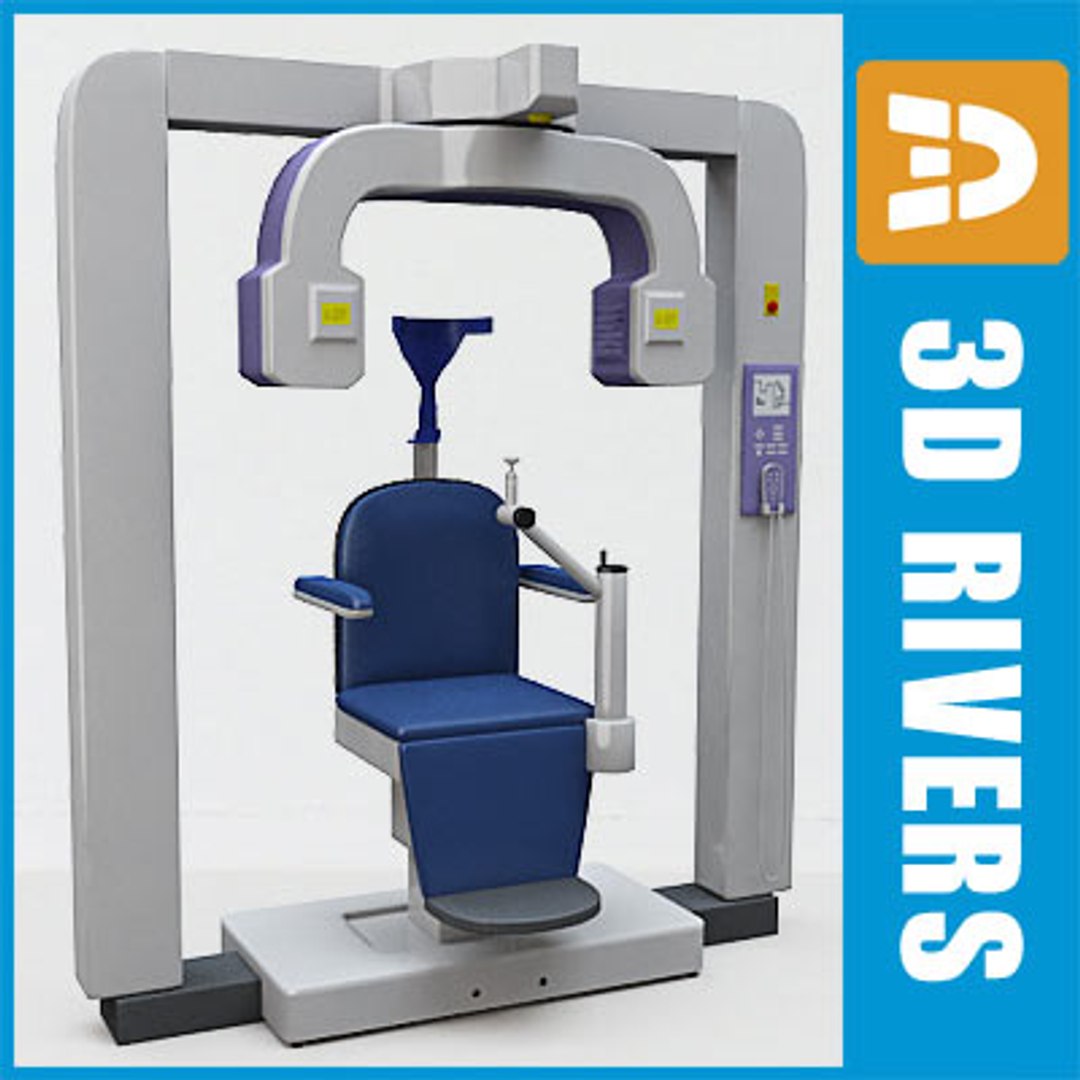 3d Panoramic Dental Xray Chair Model