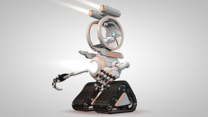 Robot 04 with Cockpit