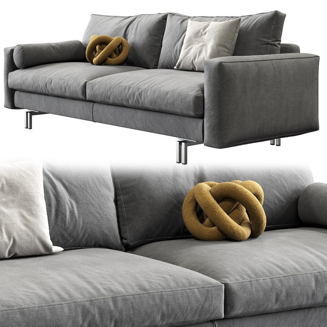 3D Interface Sofa Blues Model - TurboSquid 1603978