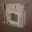 Antique fireplace - PBR Game Ready