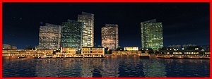 Modern City Animated 001