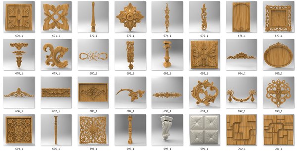 224 stl files cnc 3d 3ds