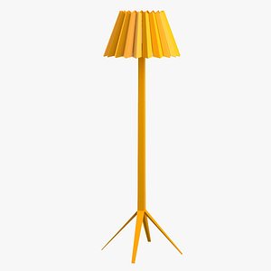 Lamp Standing Yellow