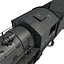 Dampflokomotive Alter Zug