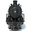 Dampflokomotive Alter Zug