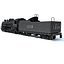 Dampflokomotive Alter Zug