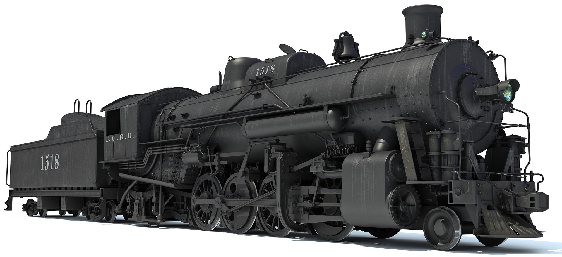 Free 3d model steam locomotive фото 80