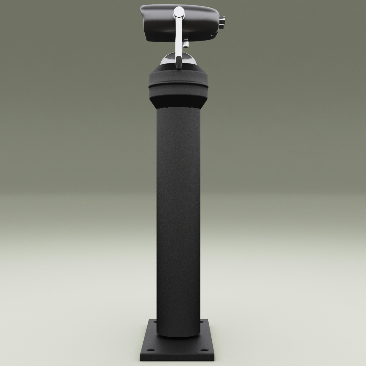 3d model coin operated telescope 2