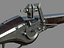 Weapon - Wheelock Flintlock Wheelock Pistol Pack Bundle 3D Model Collection