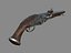 Weapon - Wheelock Flintlock Wheelock Pistol Pack Bundle 3D Model Collection