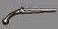 Weapon - Wheelock Flintlock Wheelock Pistol Pack Bundle 3D Model Collection
