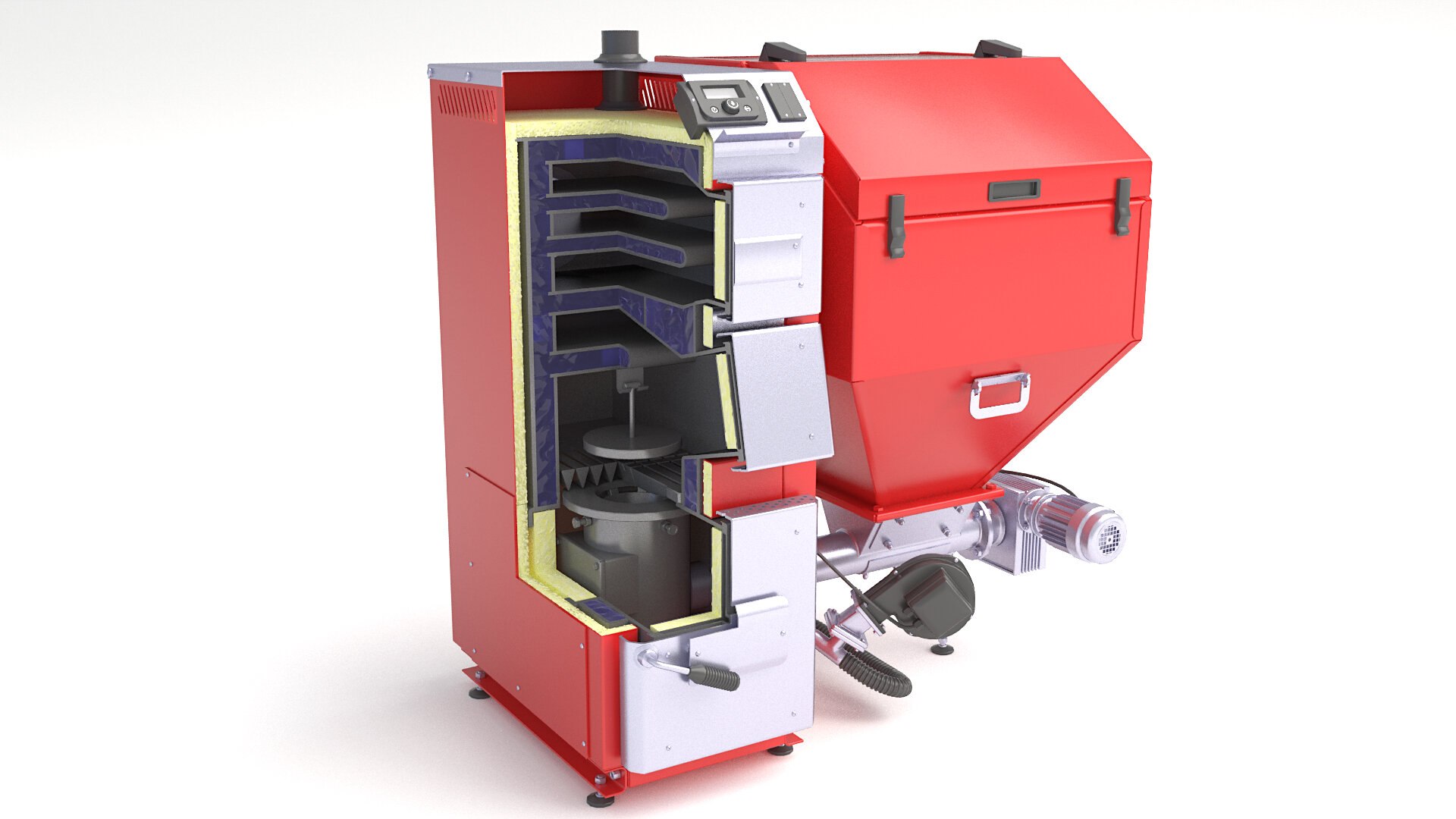 Furnace Boiler Oil 3D Model TurboSquid 1529363