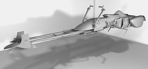 3d model speeder