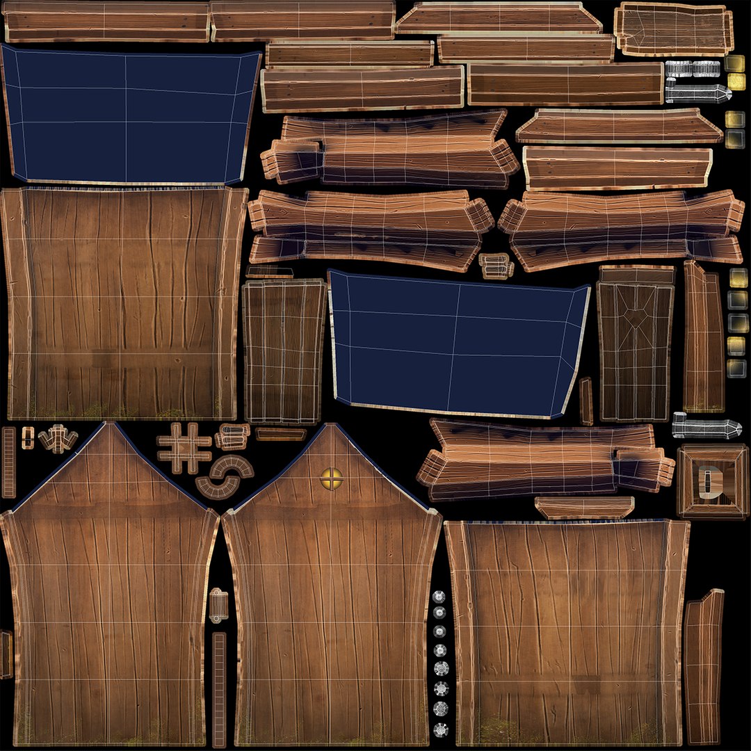 3D Stylized Water Mill Model - TurboSquid 2284801