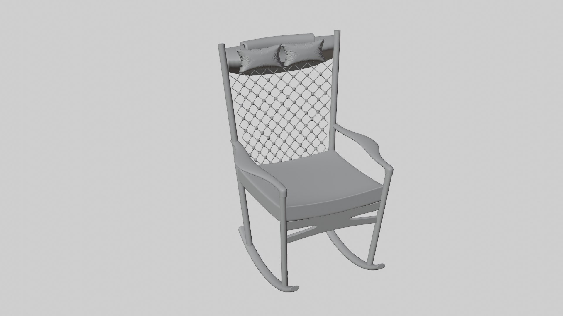 3D Rocking Chair - TurboSquid 2117717