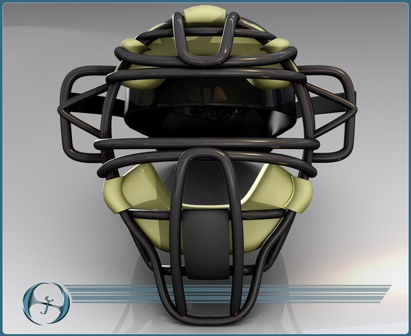 3D model mask baseball catcher - TurboSquid 1657429