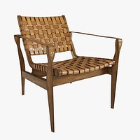 Leather Safari Chair Safavieh