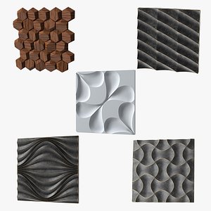 3D Wall Panels Collection 3