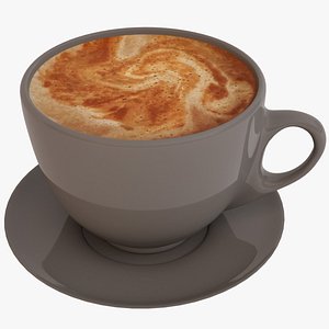 3D coffee cup