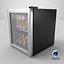 Mini Cooler with Beverage Cans 3D