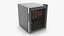 Mini Cooler with Beverage Cans 3D