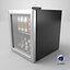 Mini Cooler with Beverage Cans 3D