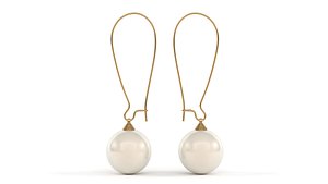 Earrings 3D model