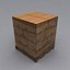 Pallet loaded with boxes