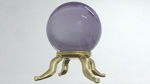 3D crystal ball