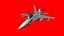 Collection d'avions de chasse