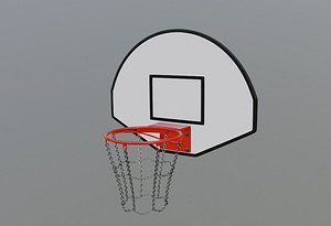 3D basketball hoop