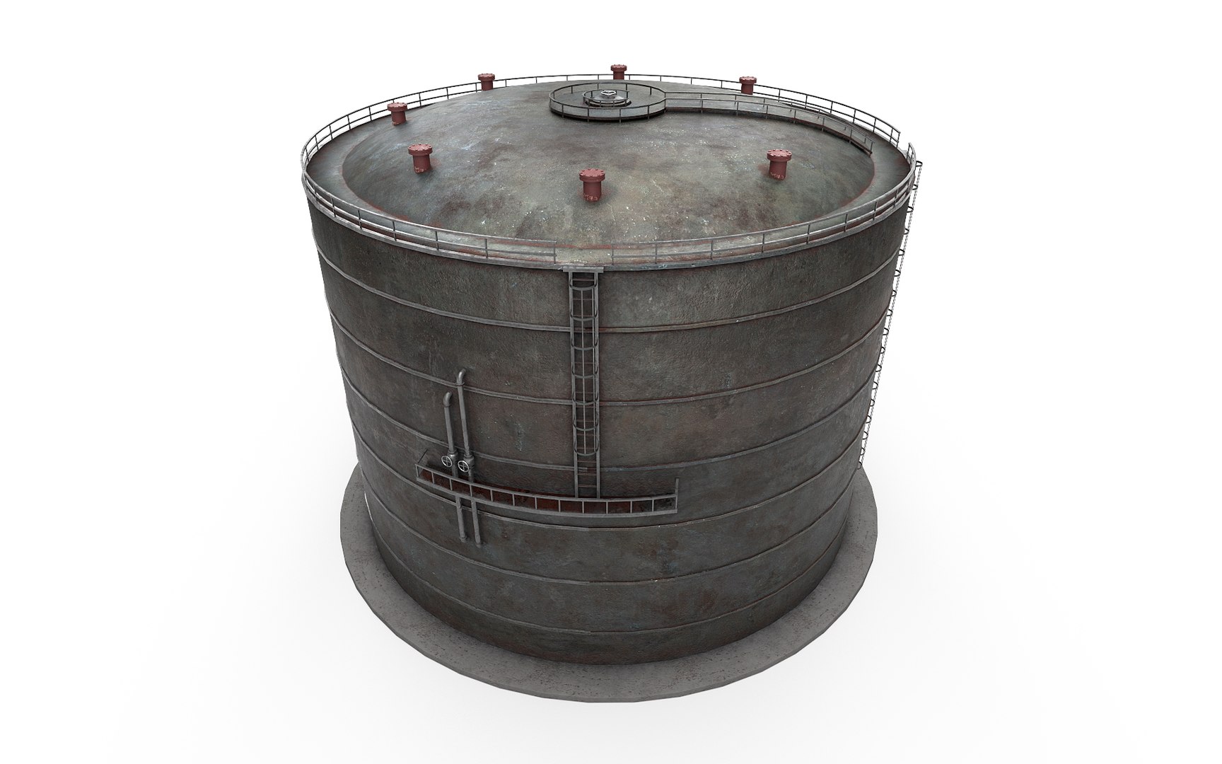 3d Industrial Tank V8 - Turbosquid 1906057