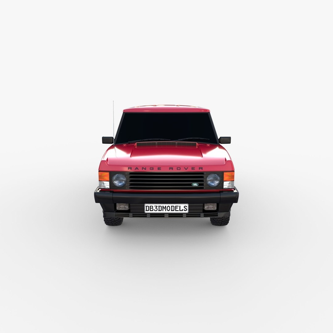 3D Model Rover Range - TurboSquid 1585051