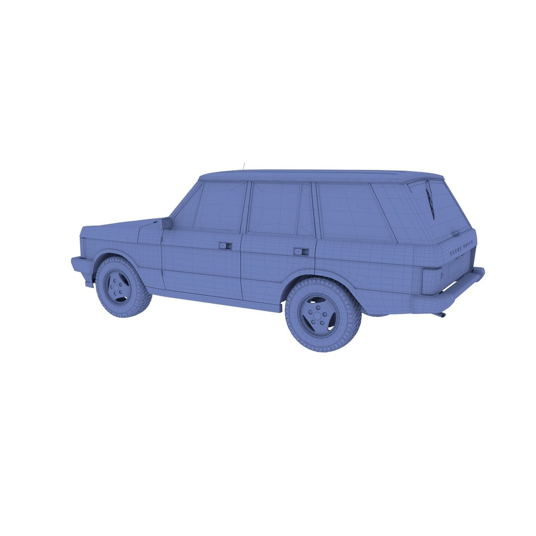 3D Model Rover Range - TurboSquid 1585051