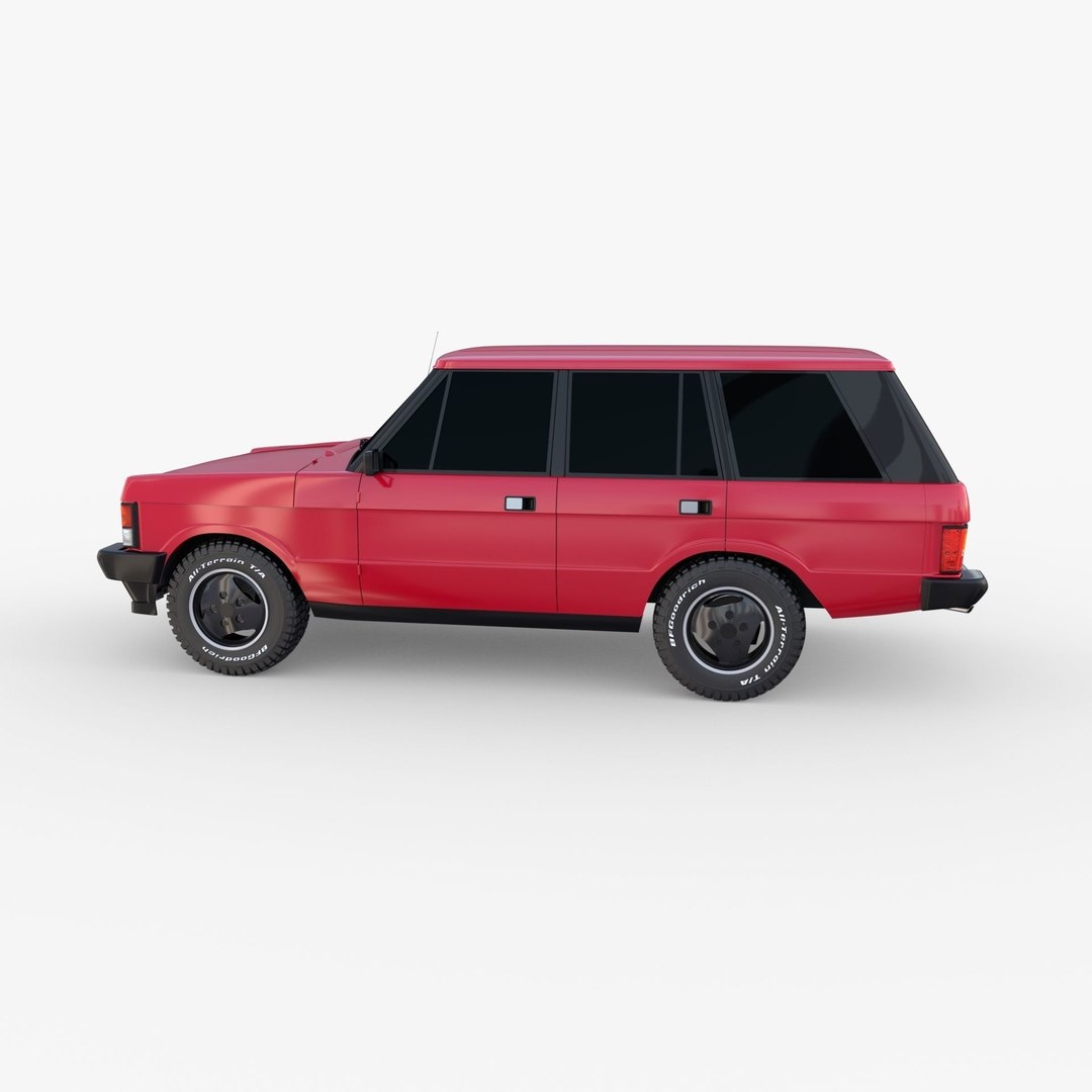 3D Model Rover Range - TurboSquid 1585051