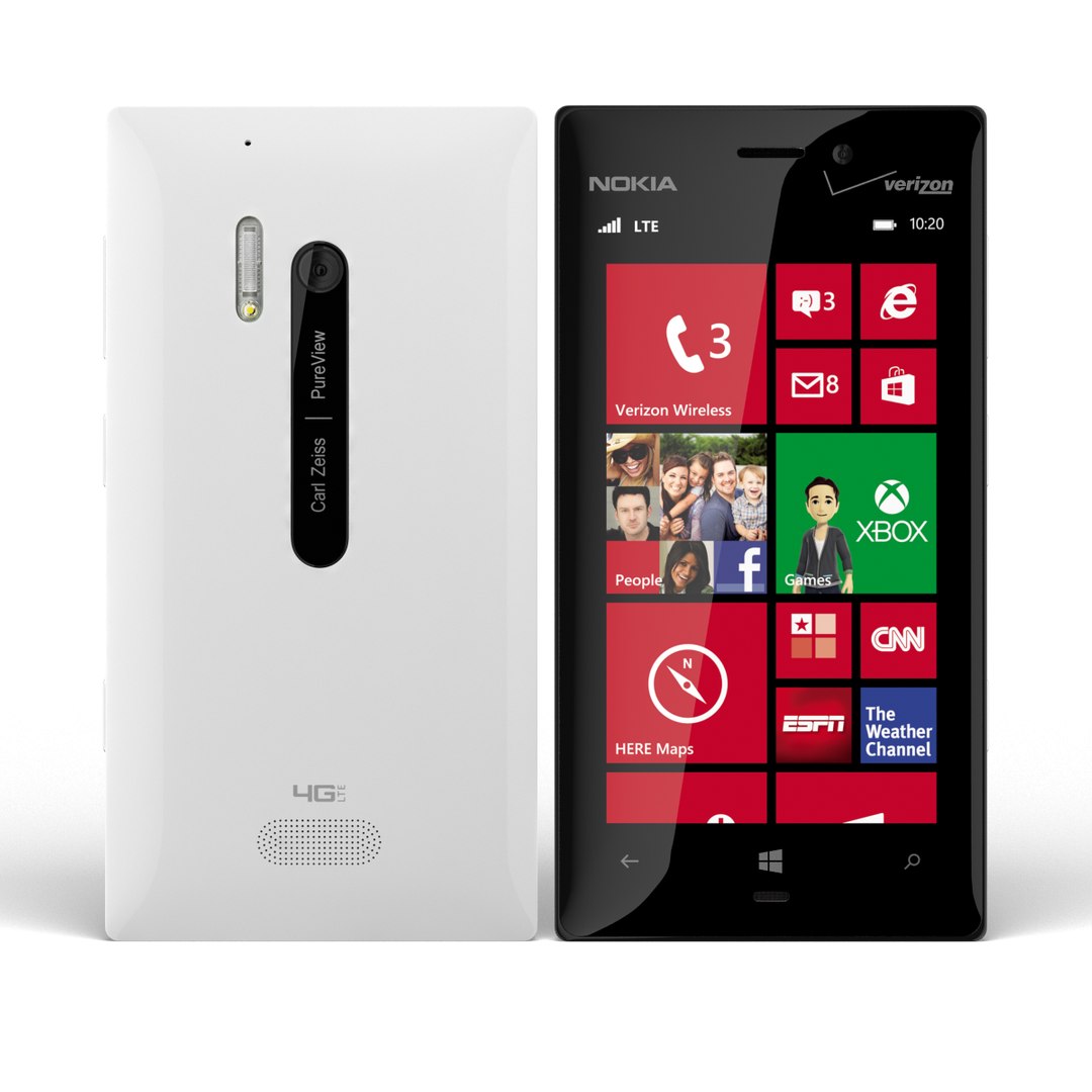 Nokia Lumia 928 3d Max