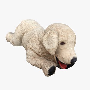 scan stuffed dog 3D model