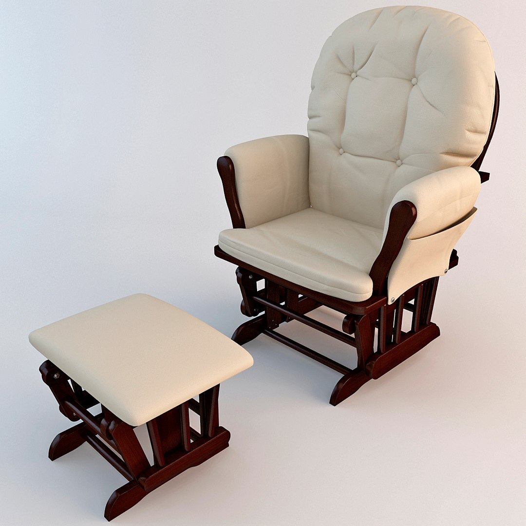 Storkcraft hoop glider and ottoman set online