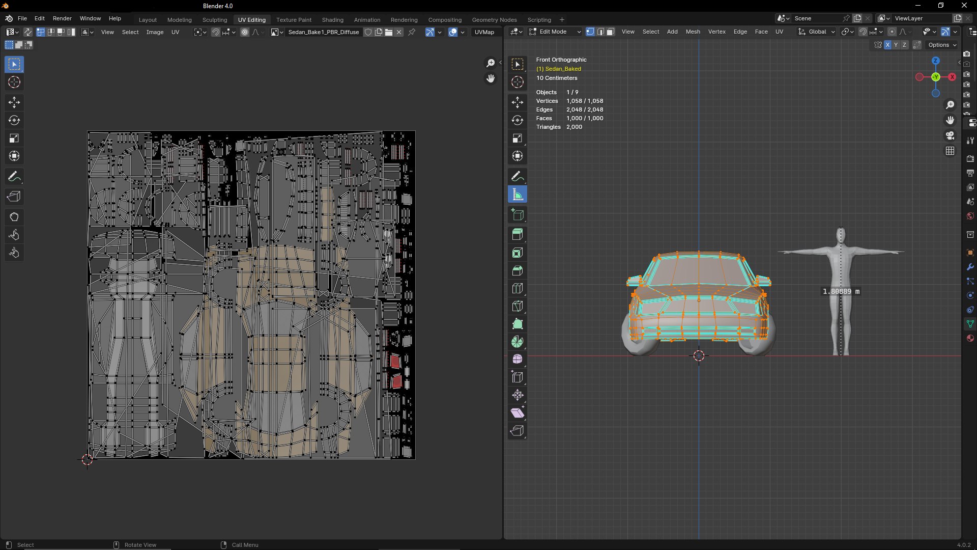 Low Poly Sedan 5 Variant 3D Model - TurboSquid 2241238