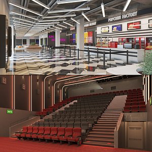 Movie Theater Bundle 3D