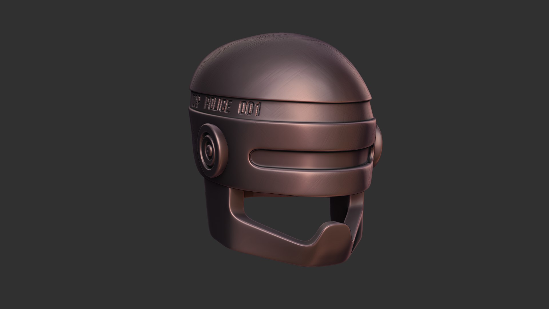 Classic helmet - sci-fi model - TurboSquid 1662332