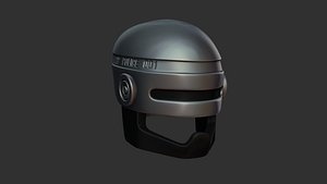 Robocop Classic Helmet - Sci-Fi Character Costume