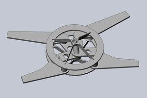 3D ornithopter drive prototype optimized model