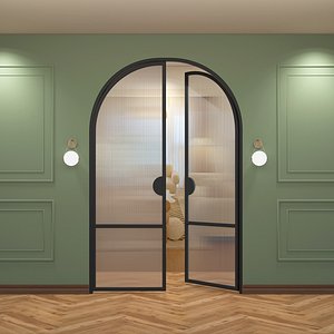 3D Jian Ou flat door Changhong glass door passage door Jian She door
