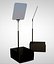 3D teleprompter speaker speaking