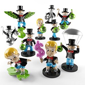 Alec Monopoly Contemporary Art Sculptures Collection