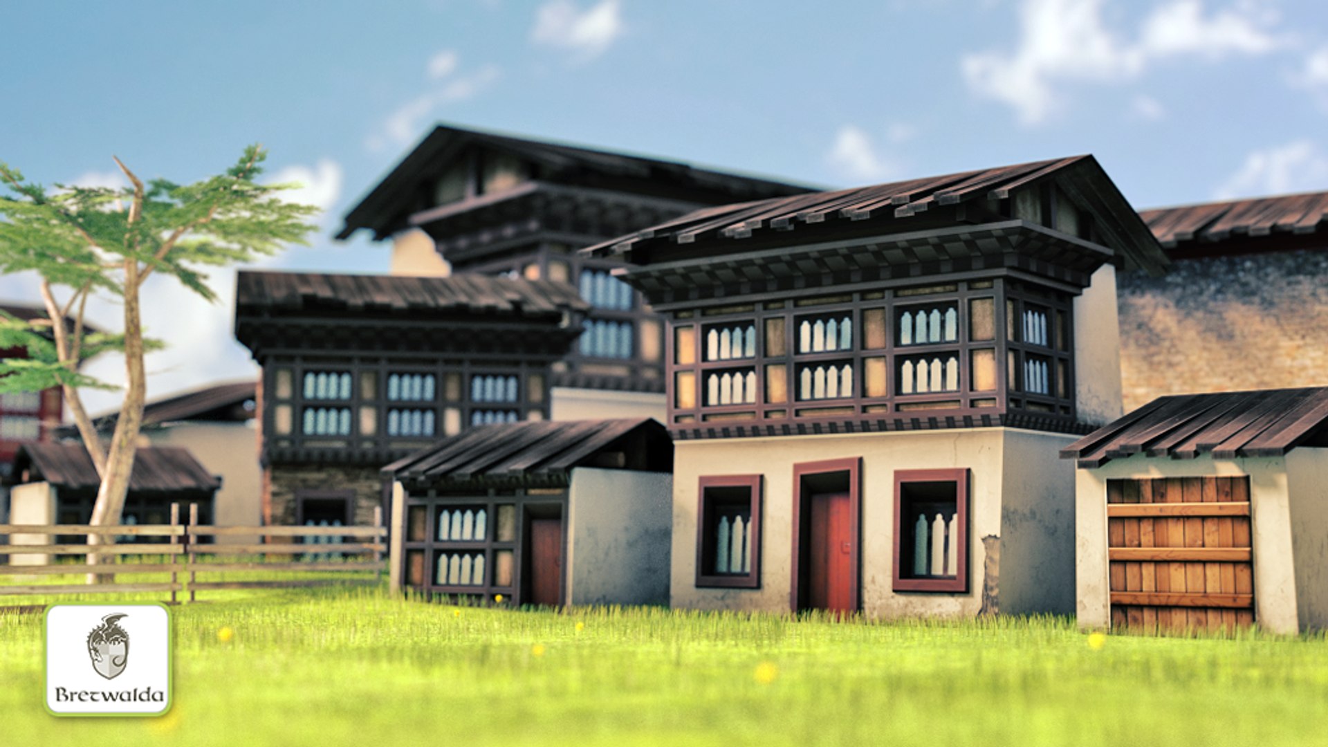 3d House Bhutan