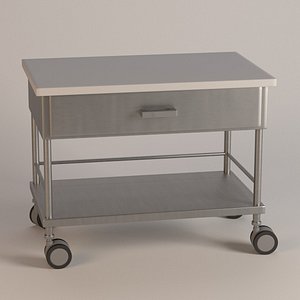 hospital table 3d 3ds