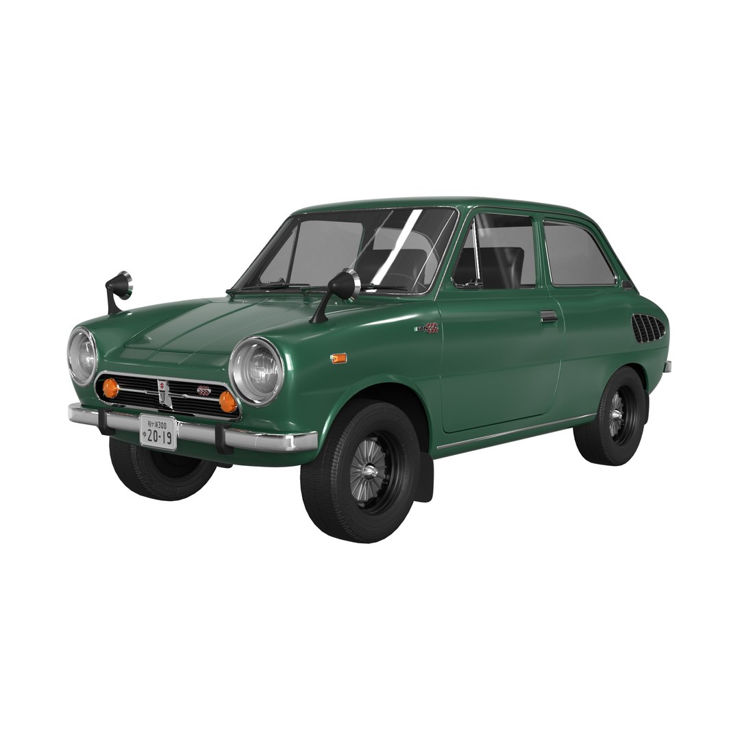 3D 1970 Suzuki Fronte Sss - TurboSquid 1579505