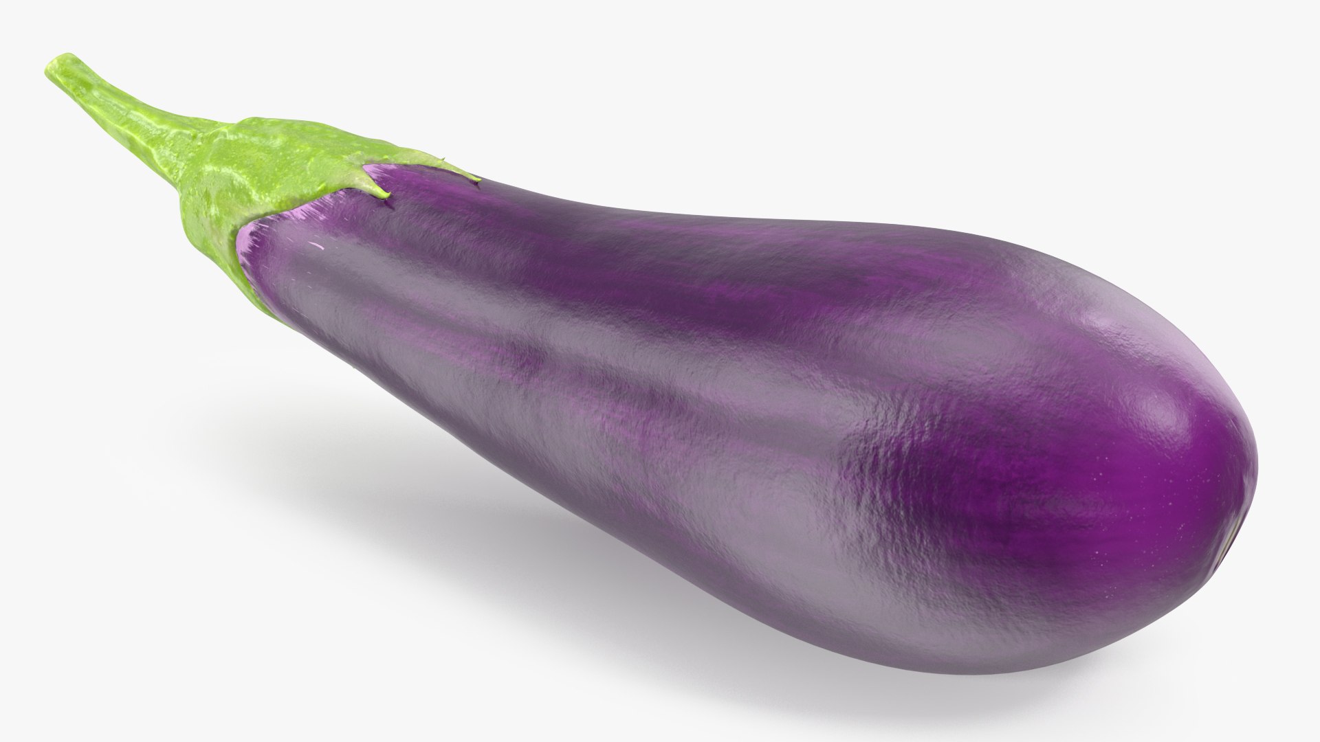 Solanum Melongena Eggplant 3D model preview